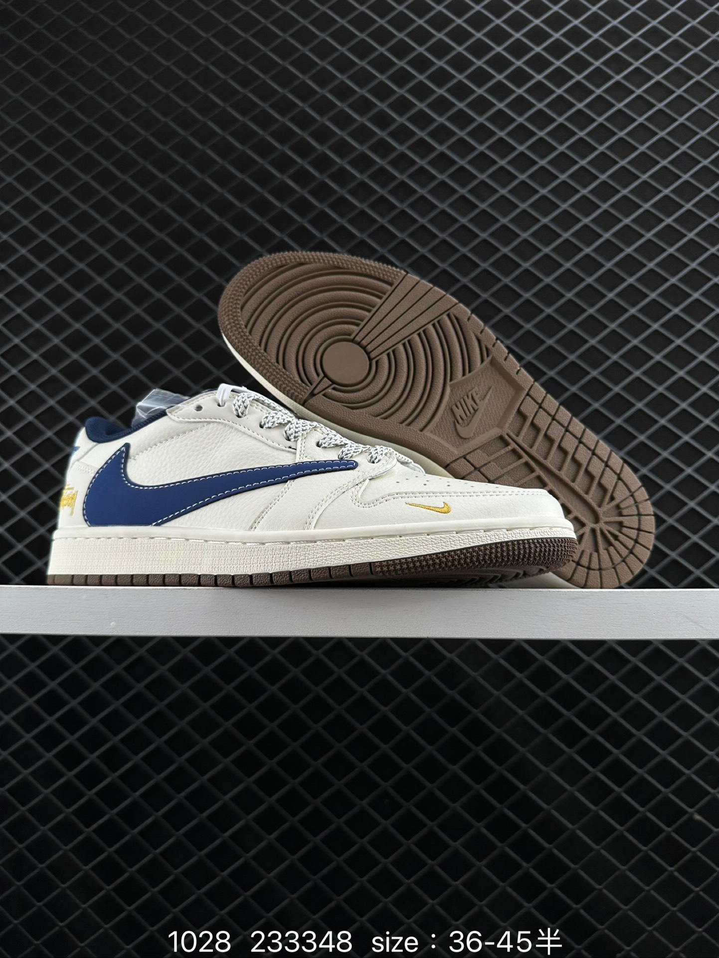 Travis Scott x Air Jordan 1 ” Reverse Mocha “